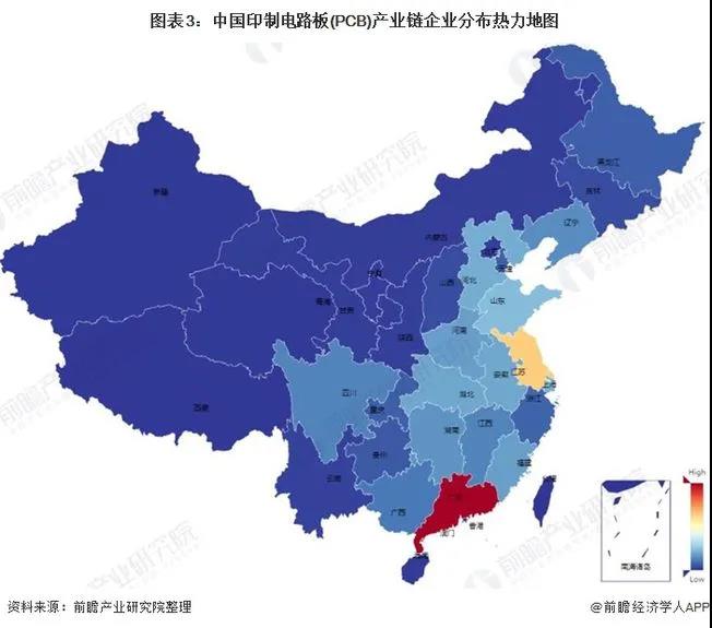 智能音响线路板厂告诉你PCB产业链区域热力地图